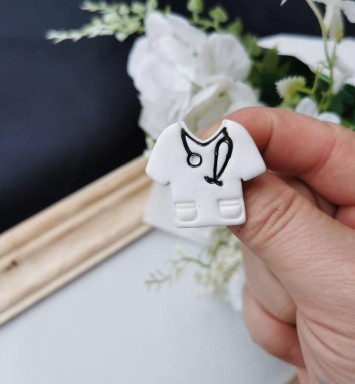 Mărțișor halat medical