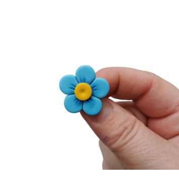 Brosa Mărtisor Floarea Albastră