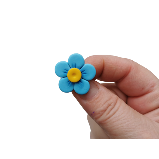 Brosa Mărtisor Floarea Albastră