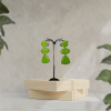 Cercei Linda Verde deschis - imagine 3