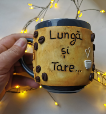 cana cafea Lunga și Tare