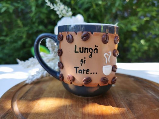 Cană cafea Lungă si Tare - imagine 3