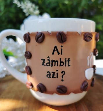 Cana cafea - Ai zâmbit azi?
