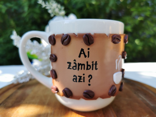 Cana cafea - Ai zâmbit azi?