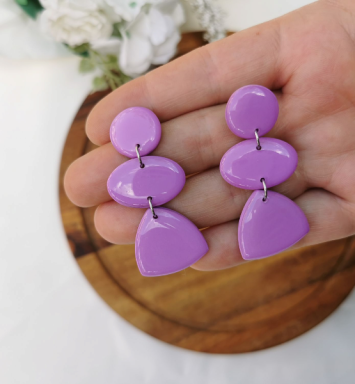 Cercei Linda Lavanda