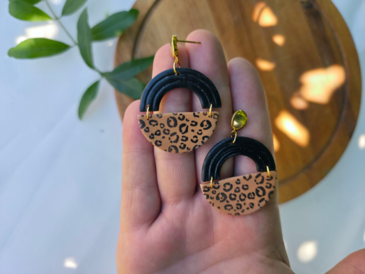 Cercei Animal Print