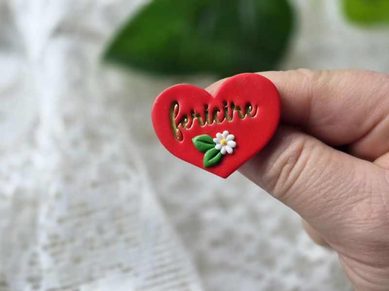 Broșă Mărțișor cu mesaj - imagine 8