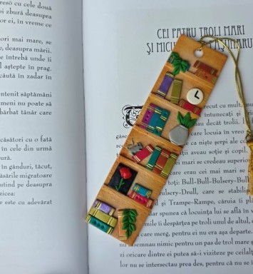 Semn de carte Soricelul de Bibliotecă