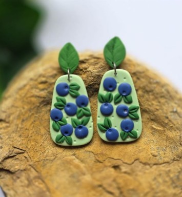 Cercei Afine cu frunze