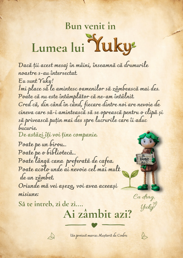 Yuky – micul mesager al zâmbetelor - imagine 2